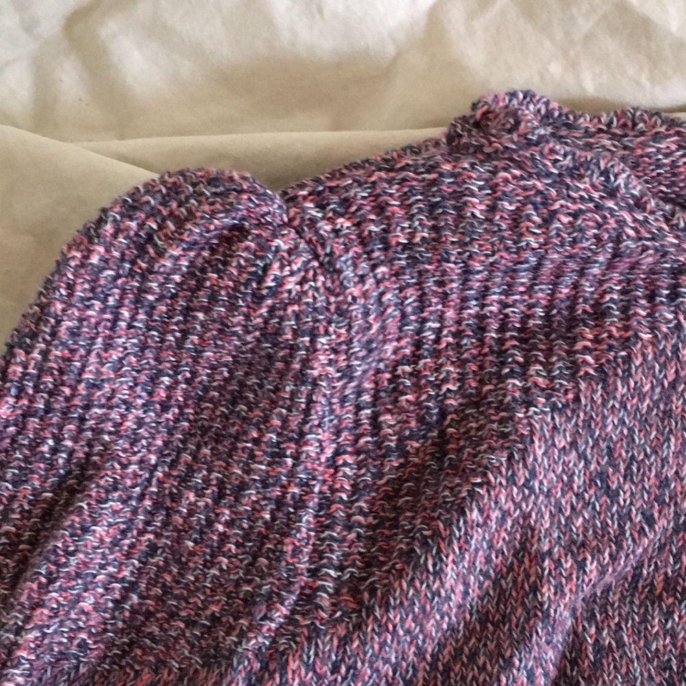 Loft 100% Cotton Knit Sweater - Picture 2 of 4